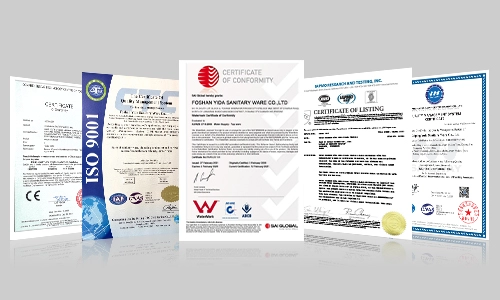 شركة Fenso حاصلة على شهادتي CE وISO 9001 وCUPC